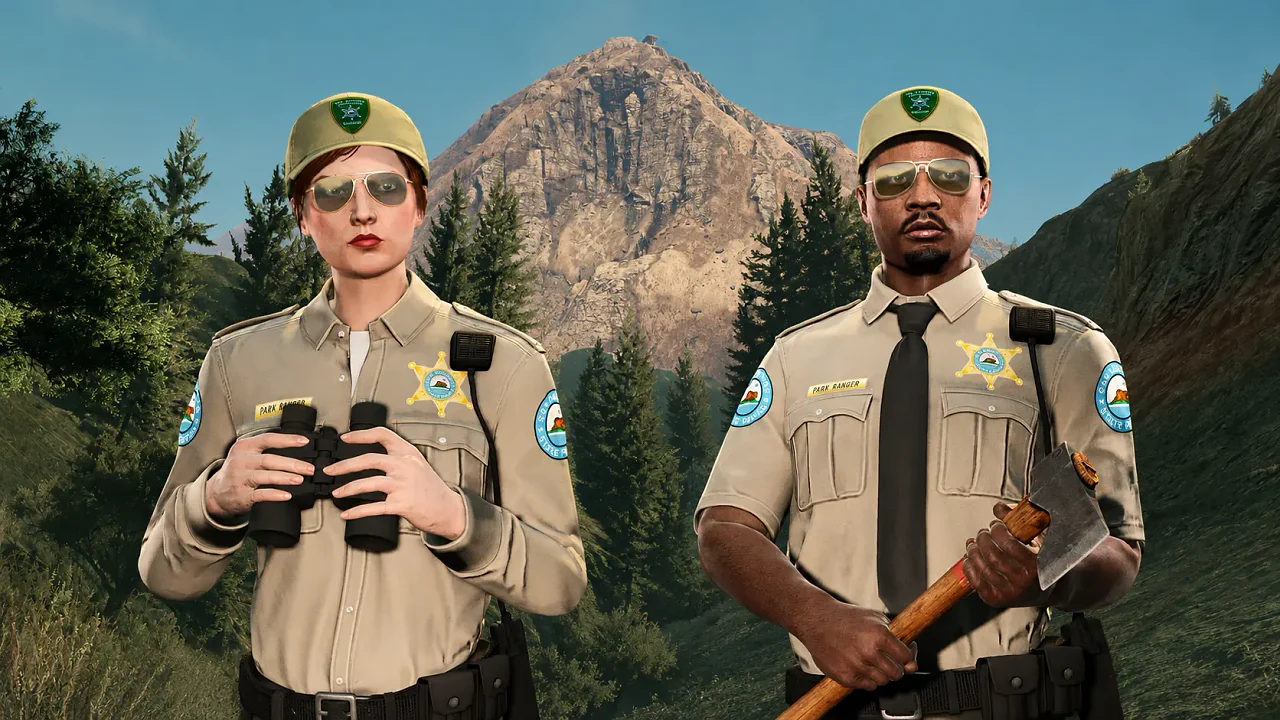Schalte Park-Ranger-Outfits frei
