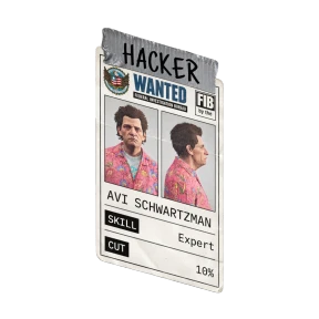 Avi Schwartzman (Avi Schwartzman wurde als Crew-Mitglied freigeschaltet. Er kann jetzt als Hacker für deinen Diamond-Casino-Raubüberfall eingespannt werden.)