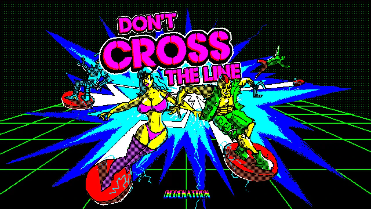 Juego de maquinitas: Don't Cross the Line
