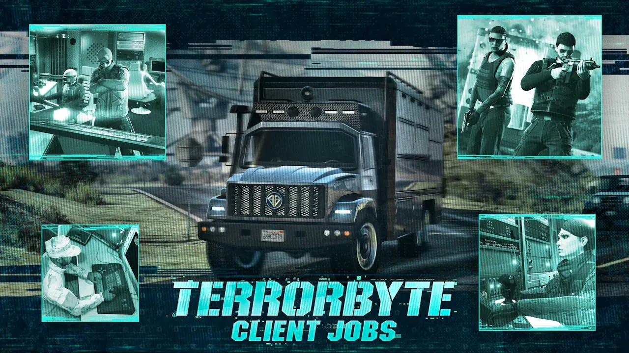 2X GTA $ и RP за задания клиентов в Terrorbyte
