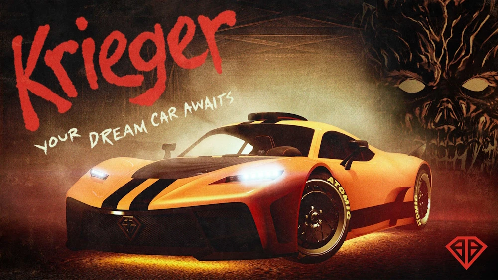 Получите бесплатный суперкар Benefactor Krieger