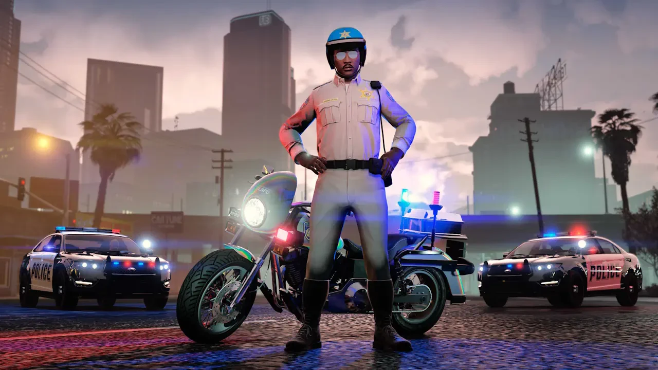 Получите до 1 000 000 GTA $ и зимнюю форму патрульной полиции c наградами Twitch Drops