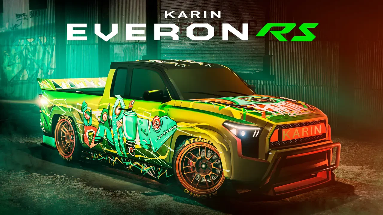 Новая раскраска «Яркое граффити» для Karin Everon RS