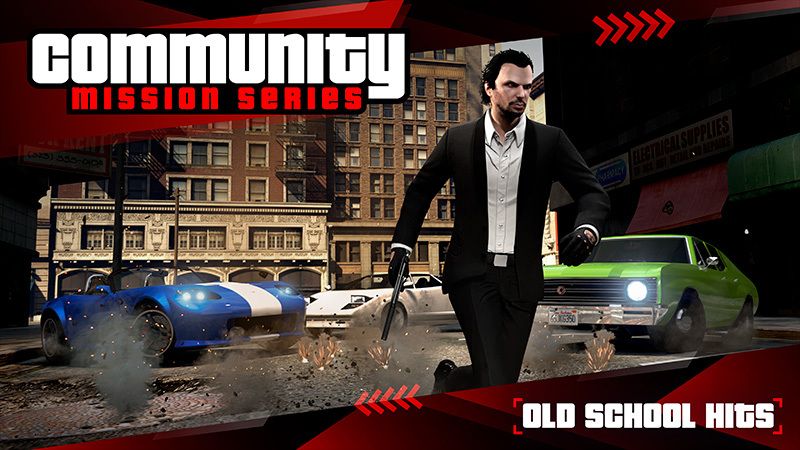 Eliminiere Ziele in der ersten ausgesuchten Community-Mission „Old School Hits“